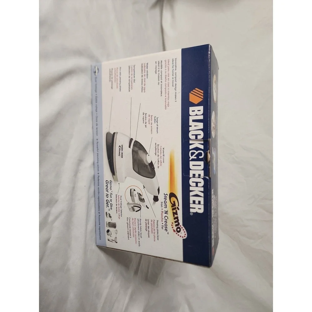 Gizmo Black&Decker Steam and Crease